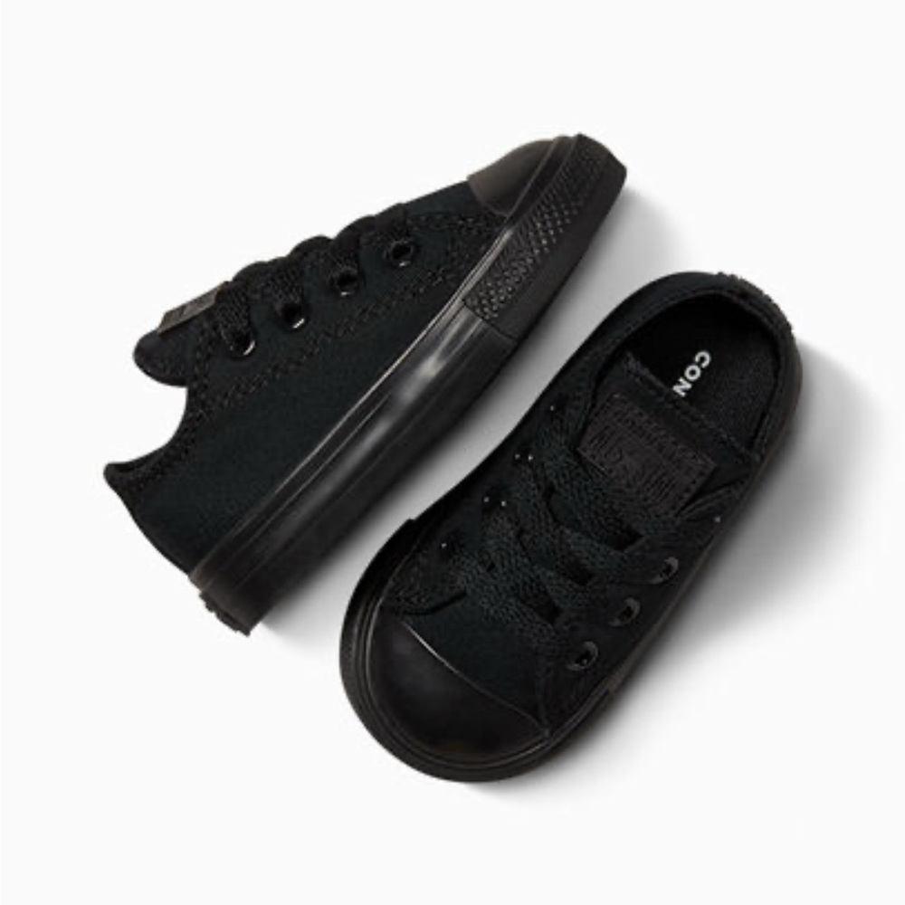 Converse Black Canvas Sneakers